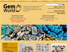 Tablet Screenshot of gemworldplus.net